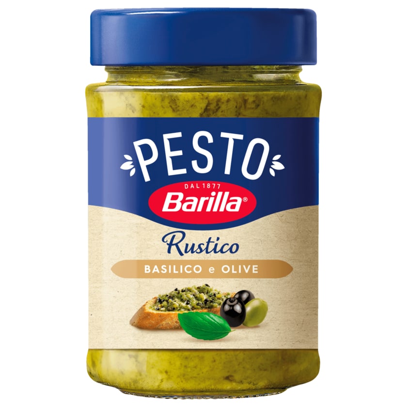 Barilla Pesto Rustico Basilico & Olive 200g